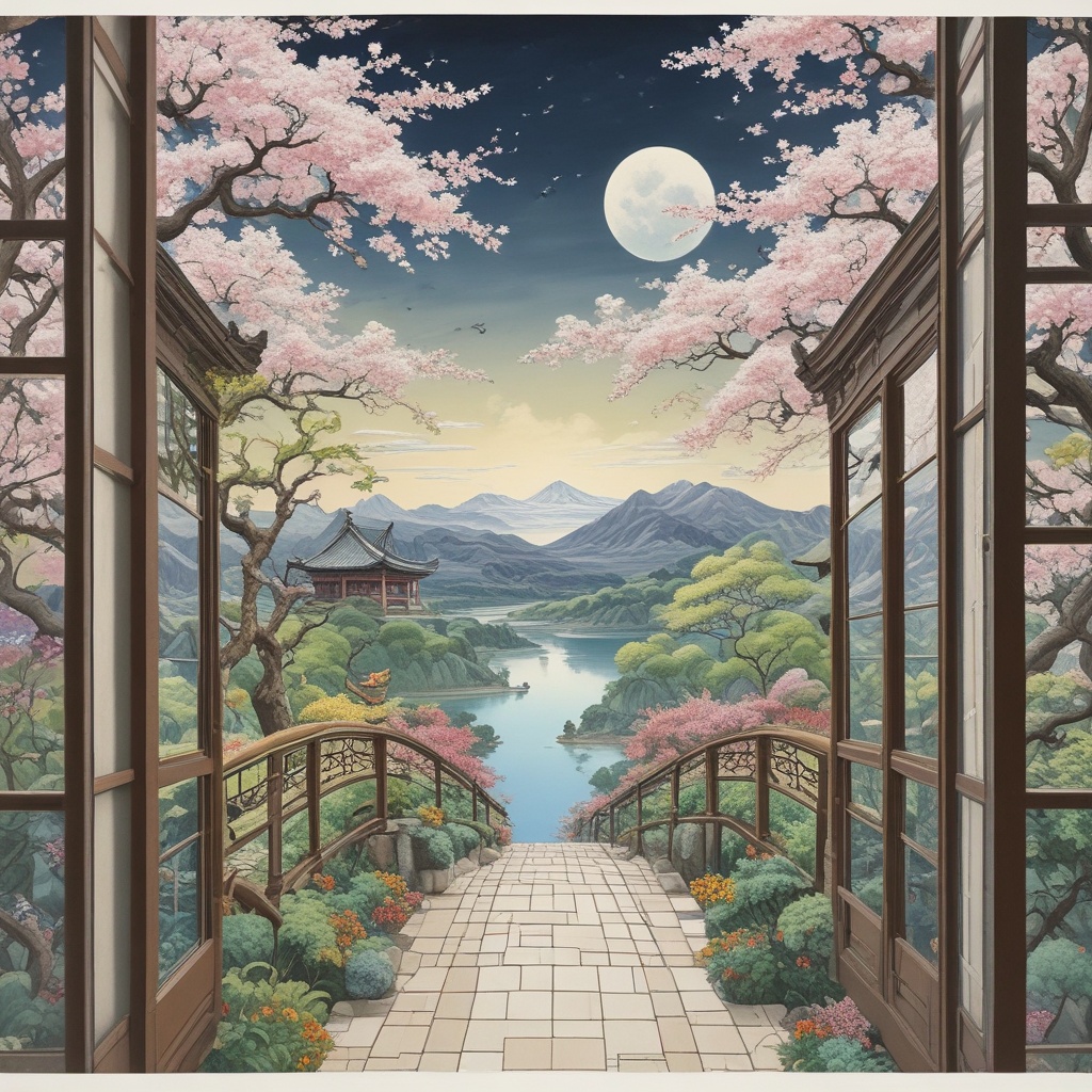 美しい自然の風景